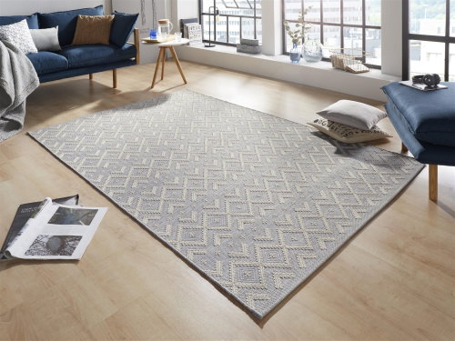 Kusový Harmony Grey Wool 103314 155×230 cm - Koberec - Main image