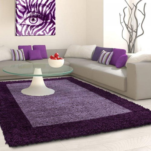 Kusový Life Shaggy 1503 lila 80×150 cm - Carpet - Main image