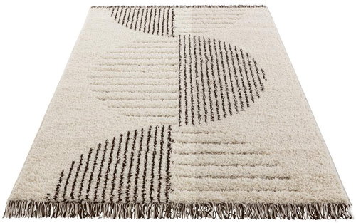 Kusový New Handira 105196 Cream, Black 200×290 cm - Koberec - Main image