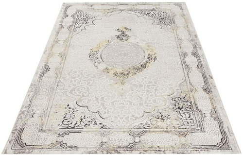 Kusový Opulence 104719 Cream-anthracite-gold 120×170 cm - Koberec - Main image
