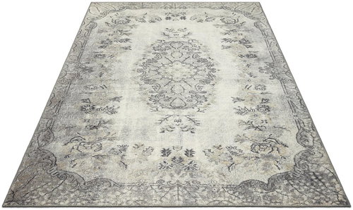 Kusový orientální Chenille Rugs Q3 104744 Cream/Grey 80×150 cm - Koberec - Main image