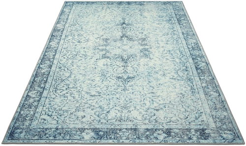 Kusový orientální Chenille Rugs Q3 104752 Light-Blue 160×230 cm - Koberec - Main image