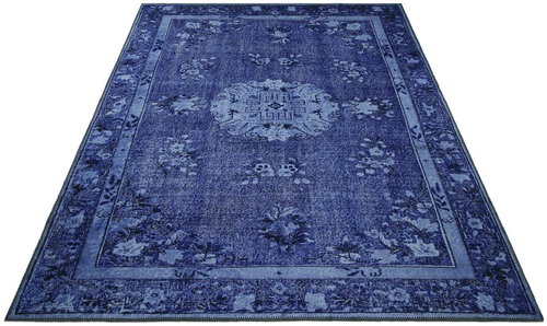 Kusový orientální Chenille Rugs Q3 104761 Dark-Blue 200×290 cm - Koberec - Main image