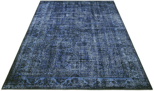 Kusový orientální Chenille Rugs Q3 104776 Dark-blue 160×230 cm - Koberec - Main image
