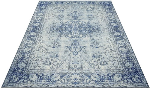 Kusový orientální Chenille Rugs Q3 104800 Blue 160×230 cm - Koberec - Main image