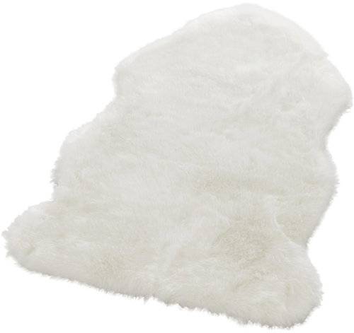 Kusový Superior 103347 Uni White (kůže) 120×170 tvar kožešiny cm - Koberec - Main image