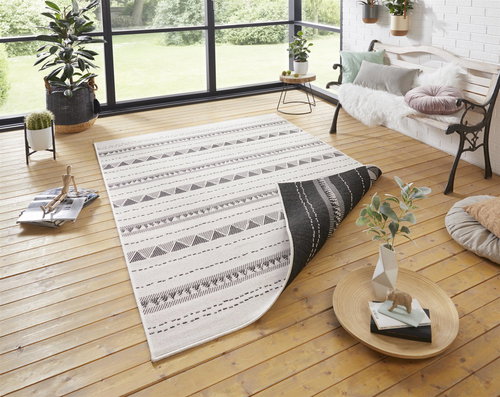 Kusový Twin Supreme 103755 Black/Cream 80×150 cm - Koberec - Main image