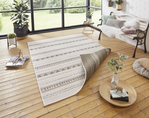 Kusový Twin Supreme 103756 Brown/Cream 80×150 cm - Koberec - Main image
