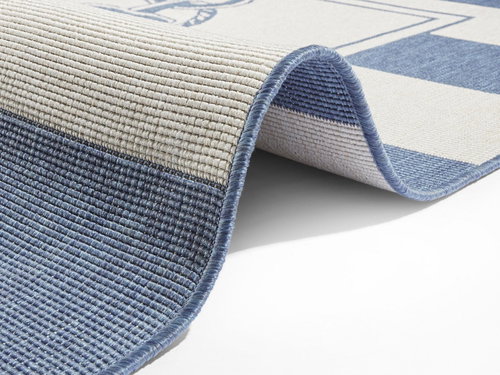 Kusový Twin Supreme 104143 Blue/Cream 80×150 cm - Koberec - Main image