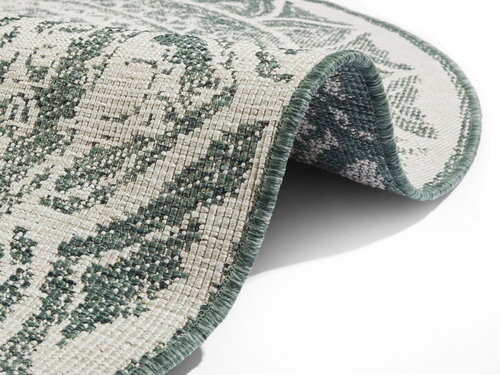 Kusový Twin Supreme 104167 Green/Cream 140×140 cm kruh - Koberec - Main image