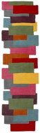 Ručně všívaný kusový Abstract Collage Multi - Koberec