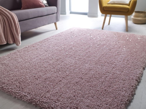 Ručně všívaný kusový Veloce Blush-Pink 200×290 cm - Koberec - Main image