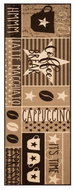 Běhoun Coffee Break 67×180 Vibe 103494 brown 67×180 cm - Koberec