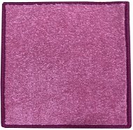 Kusový koberec Eton 11 růžový čtverec 60×60 cm - Koberec