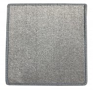 Kusový koberec Eton 73 sivý štvorec 60 × 60 cm - Koberec