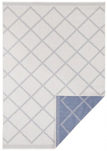 Kusový koberec Twin Supreme 103759 Corsica Blue/Cream 80×150 cm - Koberec - Main image