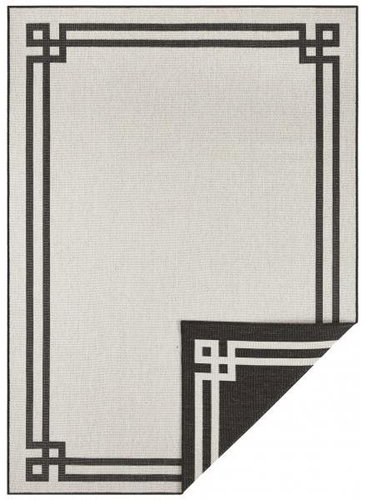 Kusový koberec Twin Supreme 104145 Black/Cream 160×230 cm - Koberec - Main image