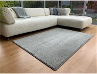 Kusový koberec Udine sivý 60 × 110 cm - Koberec