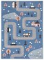 Dětský koberec Adventures 104536 Sky-blue - Koberec