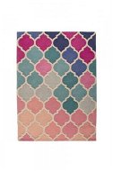 Ručne všívaný kusový koberec Illusion Rosella Pink/Blue - Koberec