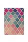 Ručne všívaný kusový koberec Illusion Rosella Pink/Blue - Koberec