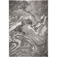 Kusový koberec Eris Marbled Silver 80×150 cm - Koberec