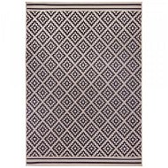 Kusový koberec Florence Alfresco Moretti Black/Beige 80×300 cm - Koberec