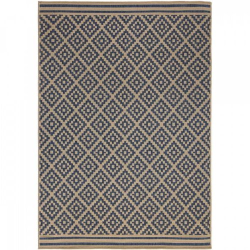 Kusový koberec Florence Alfresco Moretti Blue/Beige 66×230 cm - Koberec - Main image