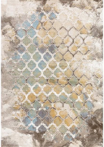 Kusový koberec Palera 675 Blue Yellow 120×180 cm - Carpet - Main image