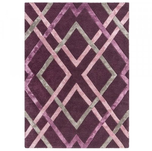 Kusový koberec Architect Trellis Plum 160×230 cm - Koberec - Main image