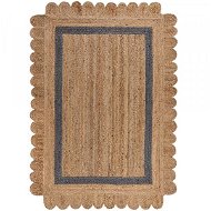 Kusový koberec Grace Jute Natural/Grey 160×230 cm - Koberec