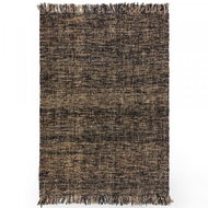 Kusový koberec Idris Black/Natural 160×230 cm - Koberec