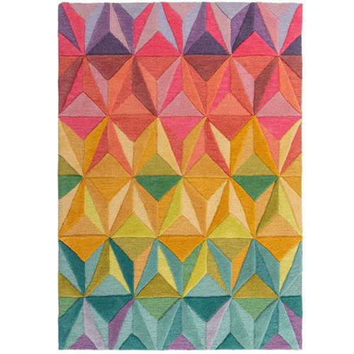 Ručně všívaný kusový koberec Illusion Reverie Multi 120×170 cm - Carpet - Main image