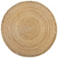 Kusový koberec Jute Eta Natural kruh 150×150 (průměr) cm - Koberec