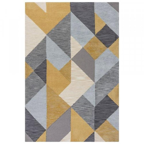 Kusový koberec Zest Icon Geometric Ochre 120×170 cm - Koberec - Main image