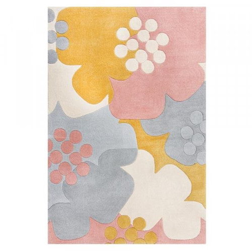Kusový koberec Zest Retro Floral Ochre 160×230 cm - Koberec - Main image