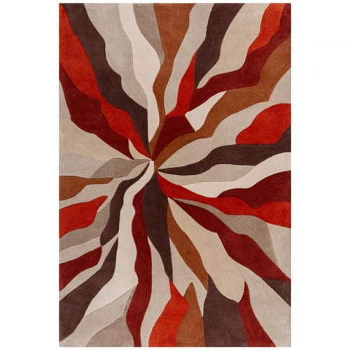Kusový koberec Zest Infinite Splinter Orange 160×230 cm - Koberec - Main image