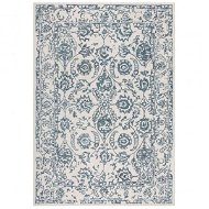 Kusový koberec Wool Loop Yasmin Ivory/Blue 120×170 cm - Koberec