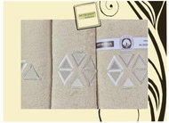 4sleep Gift pack of towels and bath towels Artiborda, colour capucino 106 - Towel Set