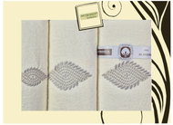4sleep Gift pack of towels and bath towels Artiborda, colour off white 110 - Towel Set