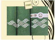 4sleep Gift pack of towels and bath towels Artiborda, colour green 122 - Towel Set