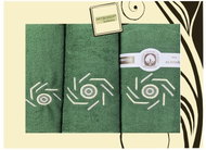 4sleep Gift pack of towels and bath towels Artiborda, colour green 124 - Towel Set