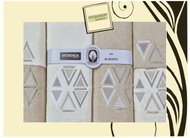 4sleep Gift set of ARTIBORDA towels, 6 pcs, colour beige/cream 167 - Towel Set