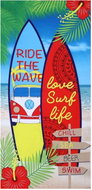 4sleep Quick-drying beach towel 90 × 180 cm - Surf - Bath Towel