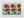 Set of kitchen cotton towels, 3 pcs, Poppies