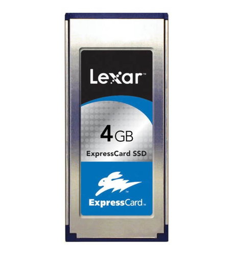 LEXAR ExpressCard 4GB SSD Hard Disk, ReadyBoost - - - Main image
