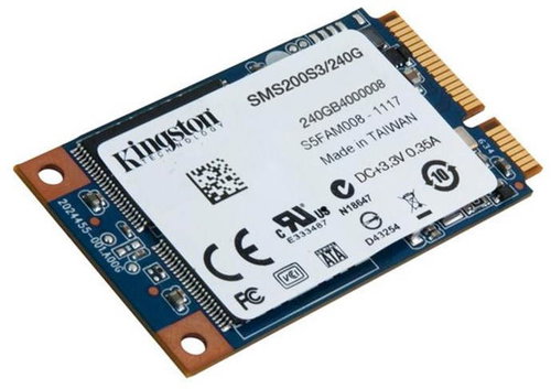 Kingston SSD 240GB SSDNow mS200 Main image Kingston SSD 240GB SSDNow mS200 - SSD - Main image