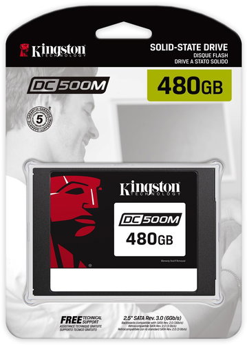 Kingston DC500M 480GB Hauptbild Kingston DC500M 480GB - SSD-Festplatte - Hauptbild