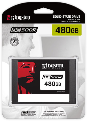 Kingston DC500R 480GB Main image Kingston DC500R 480GB - SSD - Main image