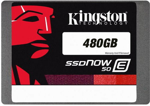  Kingston SSDNow E50 480 GB 7 mm  - SSD - Main image